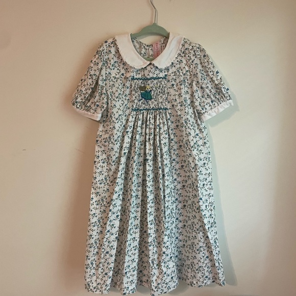 Emily Lacey Smocked Fairy Floral Dress Size 4T - Picture 2 of 5
